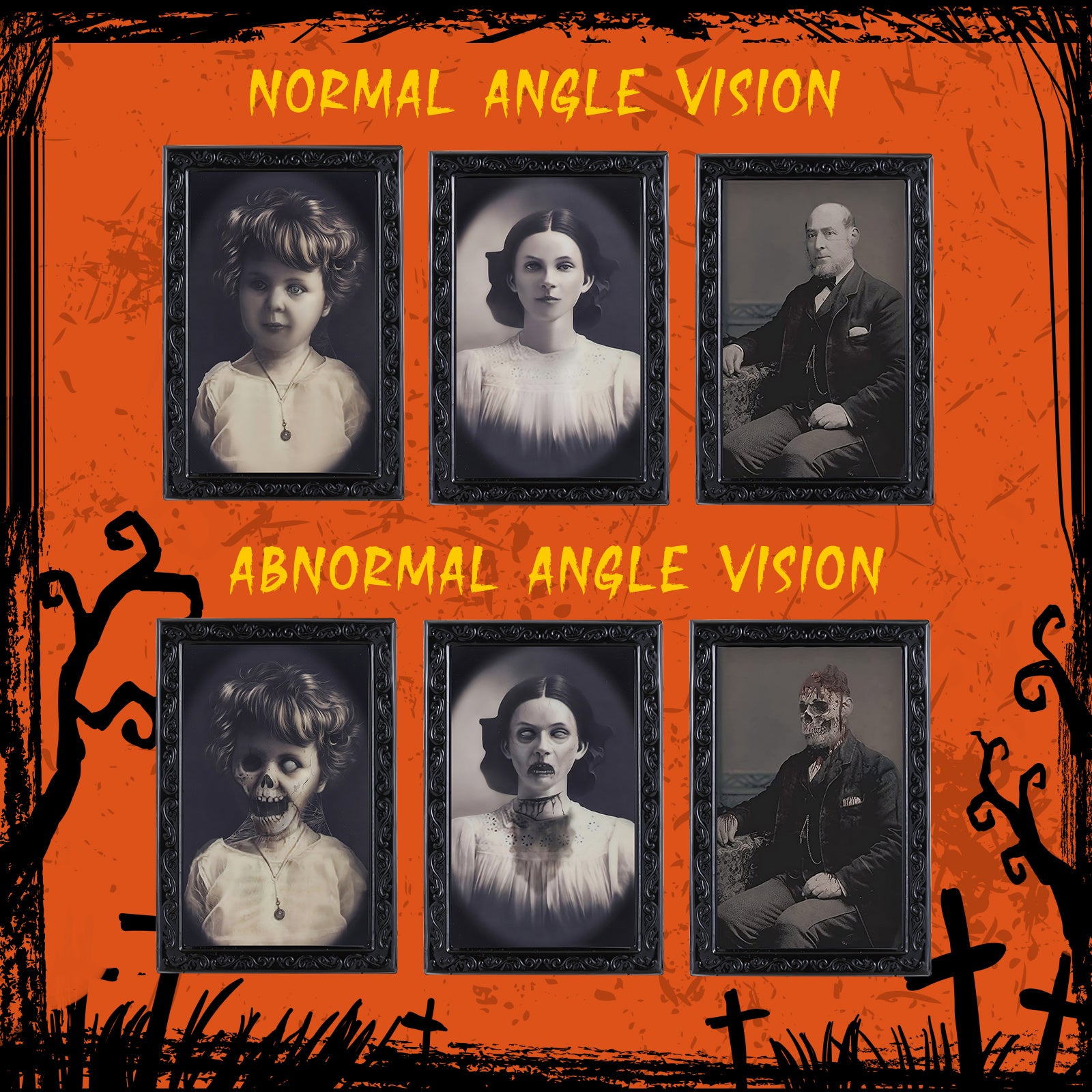 3D Changing Face Picture Frame