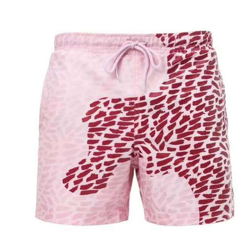 Change Color Beach Swimming Trunks
