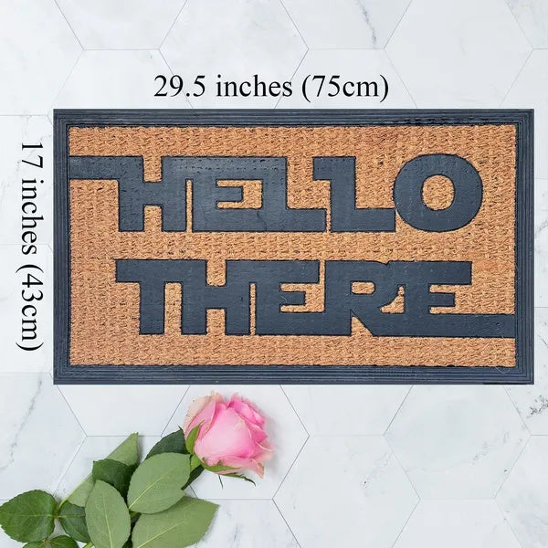 Hello There Front Porch  Doormat