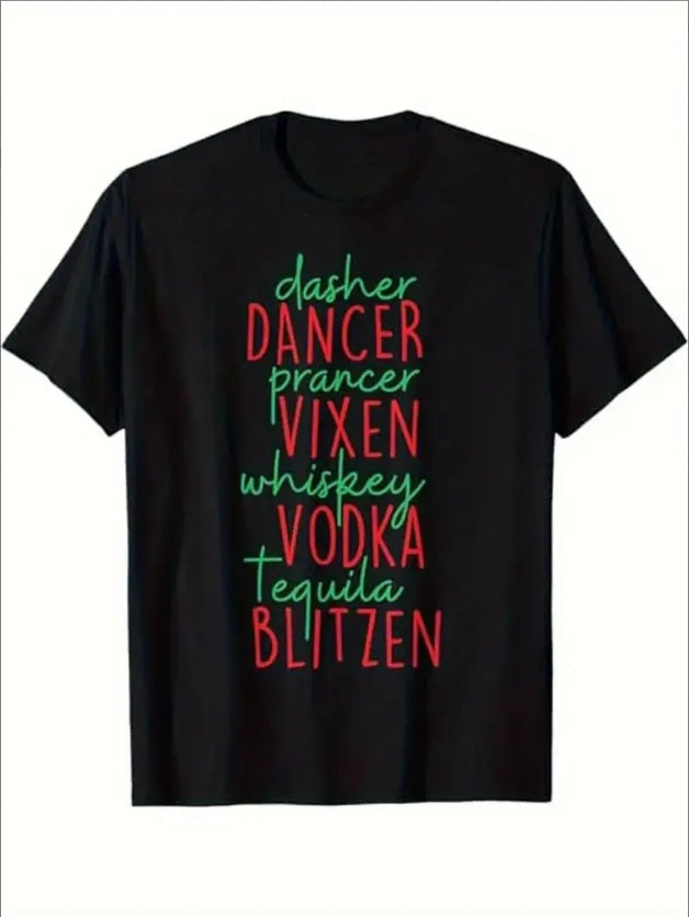 Christmas Printed T-shirt
