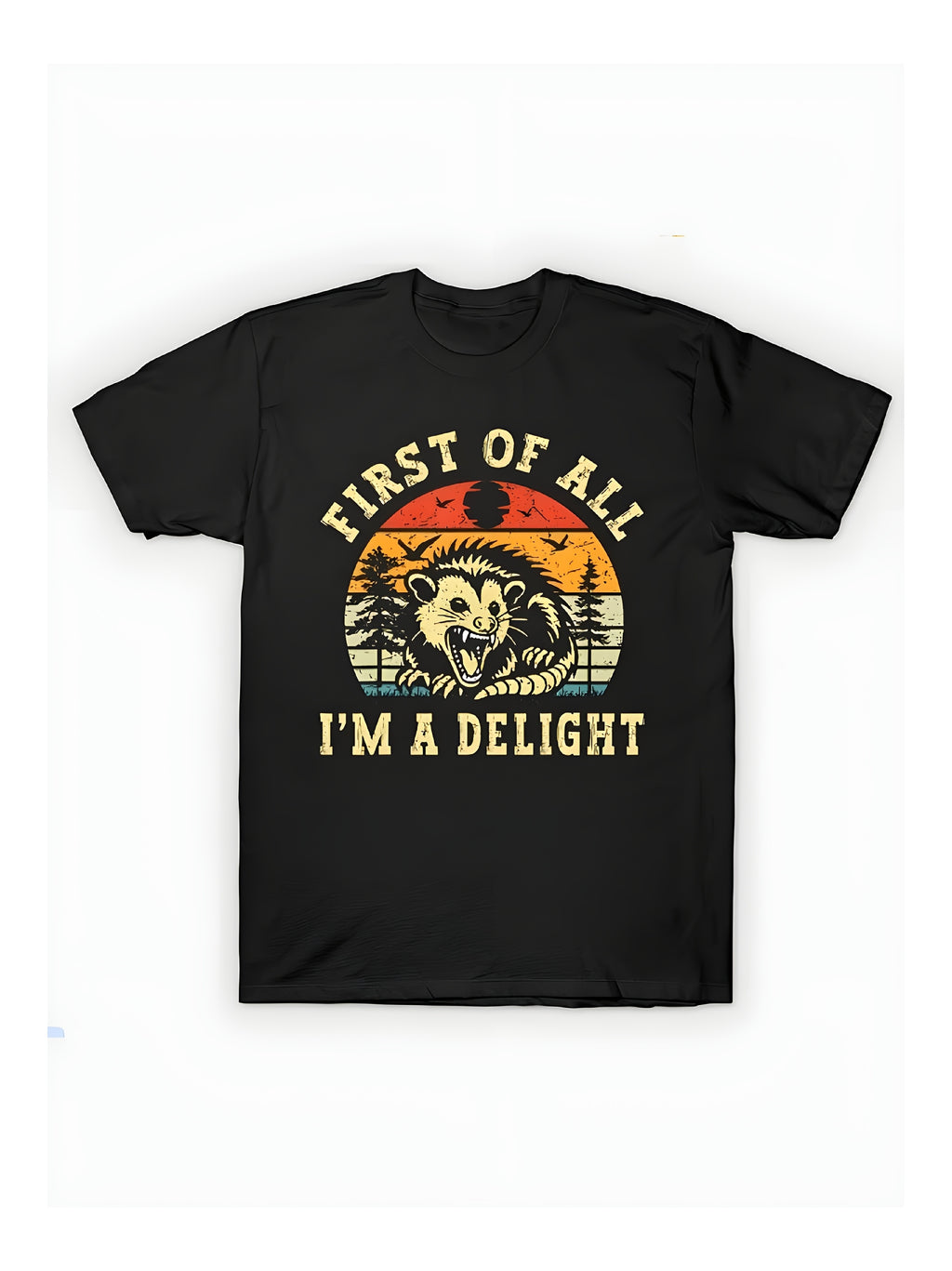 First Of All Graphic TShirt