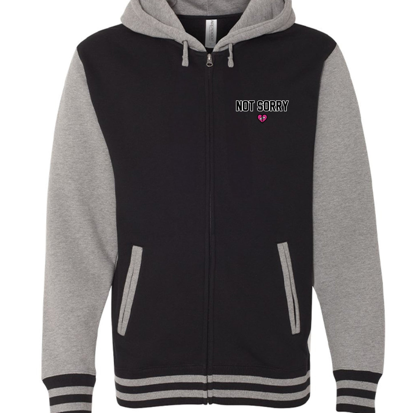 Black/ Gunmetal Heather - FRONT